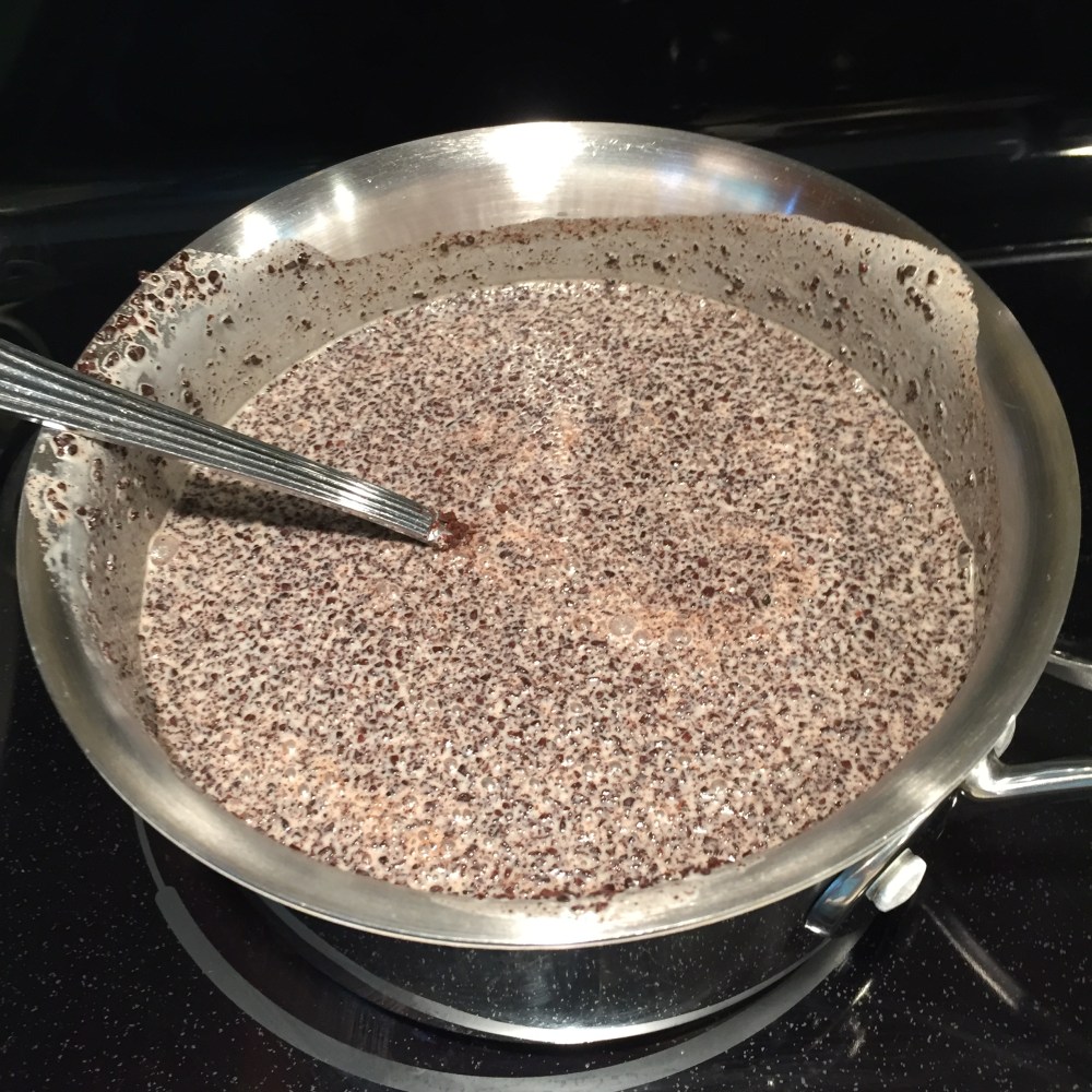 cooking coffee ice cream