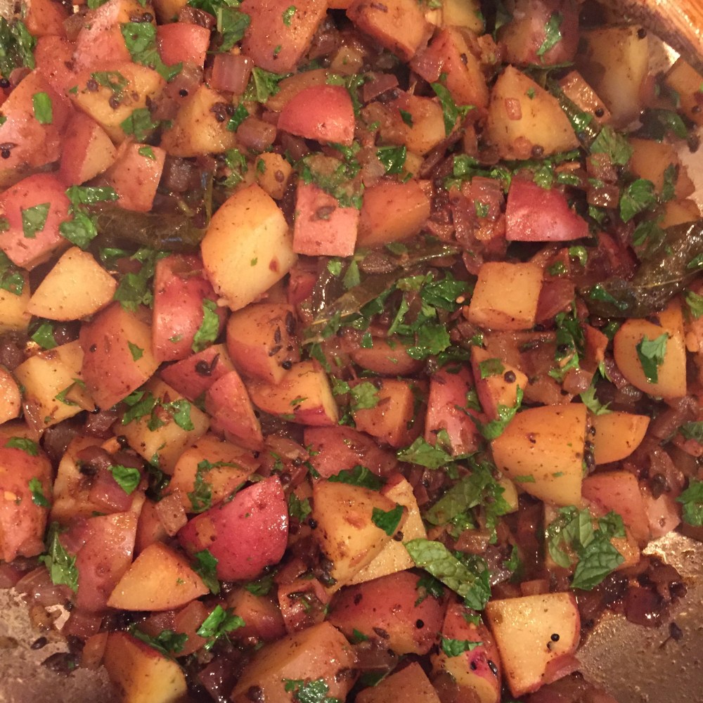 Curry Leaf Potatoes 2