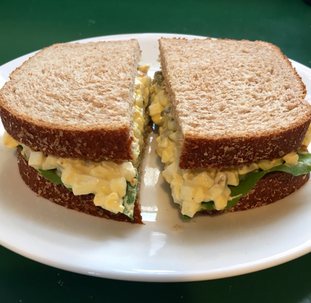 Egg & Olive Sandwich
