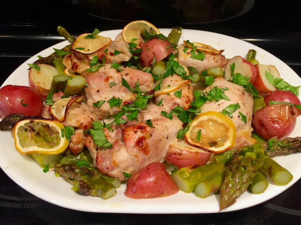 Lemony Sheet Pan Chicken
