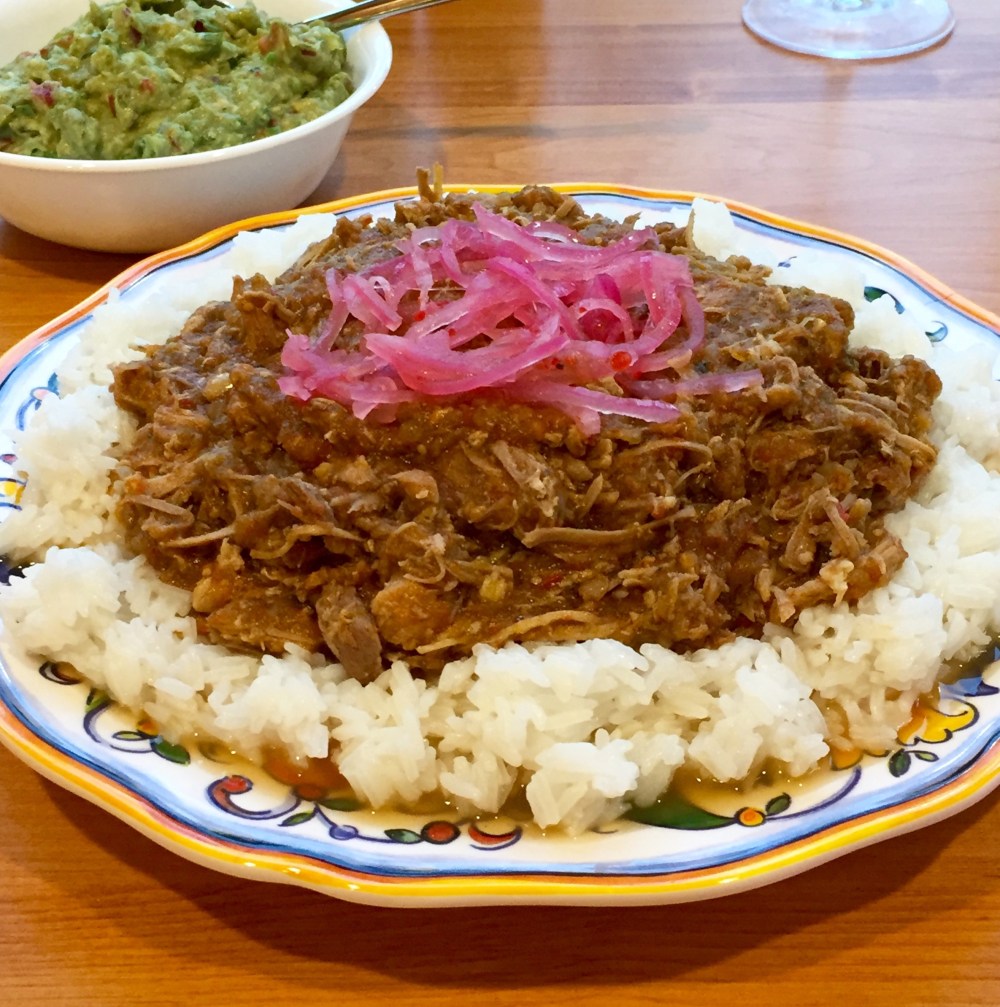 Shredded Pork in Tomatillo Sauce