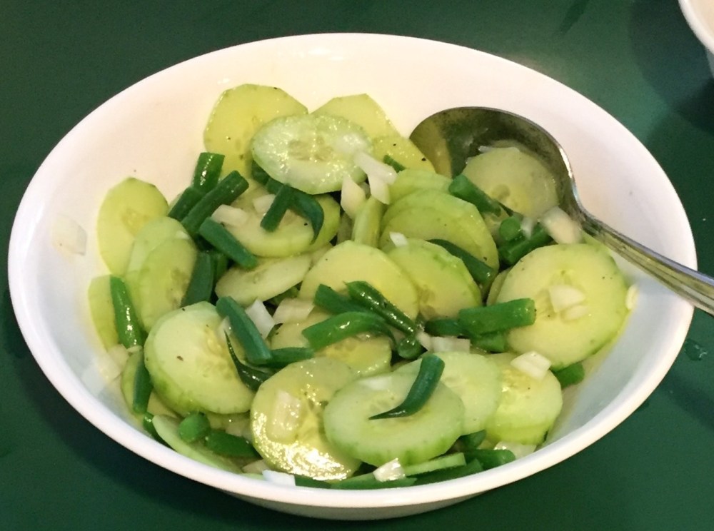 Green Bean &amp; Cucumber Salad
