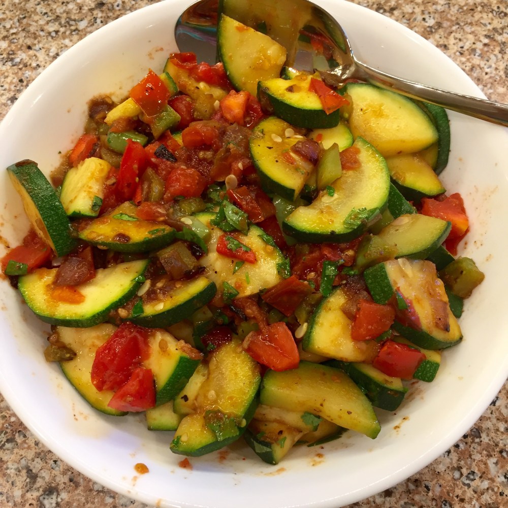 Sautéed Zucchini With Tomatoes